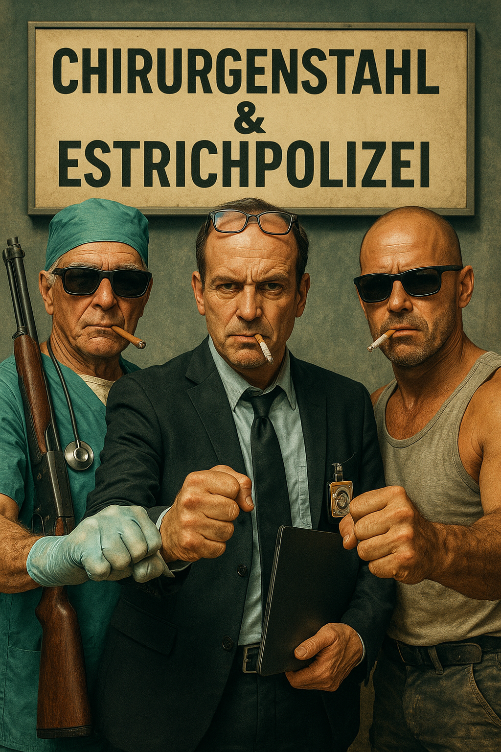 Das Trio Chirurgenstahl & Estrichpolizei